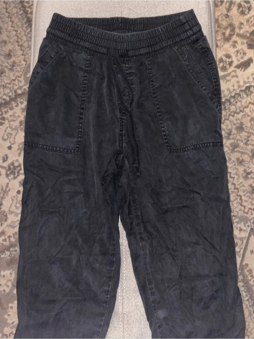 a new day Women's Navy Elastic Waist Jogger Pants